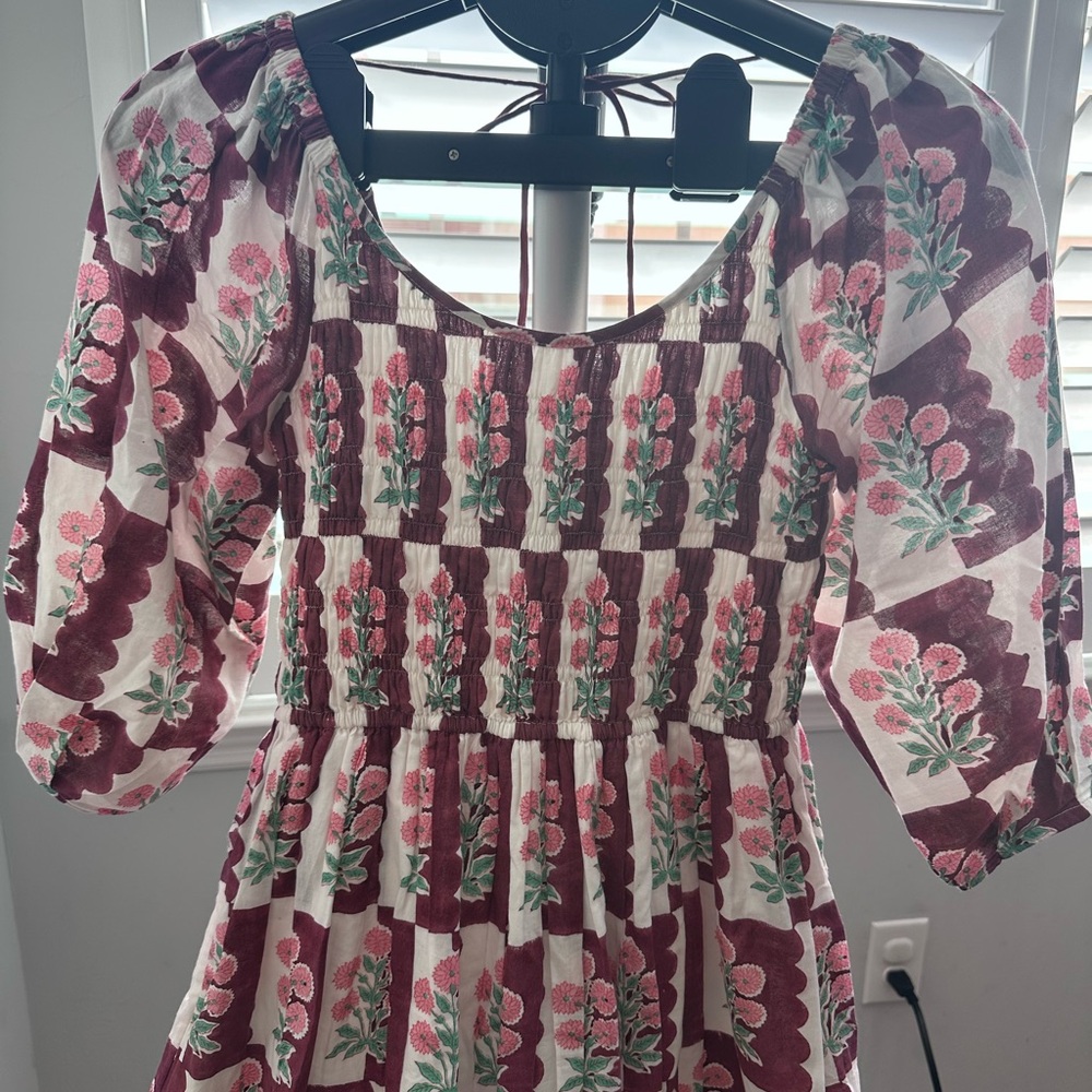 Daydress, Floral Long Sleeve Dress - Picture 2 of 7